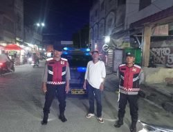 Polsek Labuhan Ruku Gelar Patroli Malam, Ciptakan Situasi Aman dan Kondusif