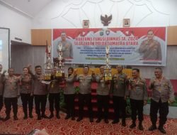 Polresta Deli Serdang Raih Juara 2 lomba Satkamling