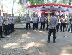 Polres Langkat Pastikan Proses Pendaftaran di KPU Langkat Berjalan Aman dan Lancar Selama 3 Hari