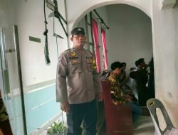 Polsek Medang Deras Amankan Ibadah Minggu di Gereja HKBP Cengkring Pekan