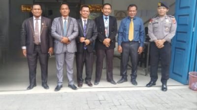 Polsek Indrapura Amankan Ibadah Minggu di Gereja HKBP Indrapura
