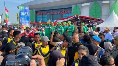 Kapolresta Deli Serdang Ikuti Gebyar Road to PON XXI Aceh-Sumut 2024 di Sport Center Sumut