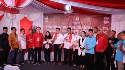 Pasangan Ridha-Rani Resmi Daftarkan Diri sebagai Calon Wali Kota dan Wakil Wali Kota Medan