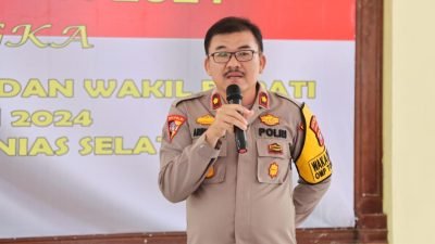 Polres Nias Selatan Siap Amankan Pilkada Serentak 2024 dengan Gelar Tactical Floor Game