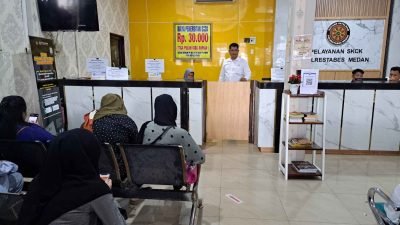 Penerimaan CPNS 2024 Buka, Permohonan SKCK di Mapolrestabes Medan Meningkat Pesa