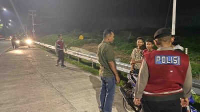 Polres Batu Bara Gelar Patroli Gabungan Antisipasi Gangguan Kamtibmas