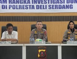 Tim Investigasi Dumas Terpadu Polda Sumut Kunjungi Polresta Deli Serdan