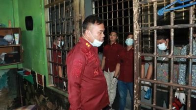 Cegah Peredaran Barang Terlarang, Lapas Rantauprapat Gelar Razia Insidentil di Blok Hunian