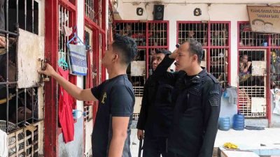 Lapas Kotapinang Tingkatkan Deteksi Dini Gangguan Kamtib Melalui Kontrol Keliling