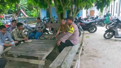 Polsek Medang Deras Amankan Ibadah Minggu di GKPI Seibuah Keras, Batu Bara