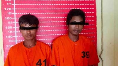 Polres Sergai Tangkap Dua Pelaku Pencurian Sepeda Motor di Sei Bamban