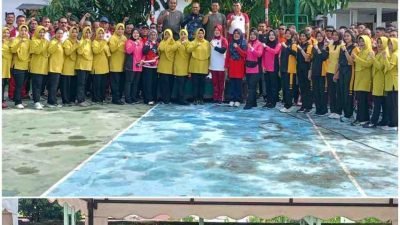 Mengusung Tema “Bersama Kita Kuat”, Kalapas Kotapinang Ikuti Olahraga Bersama TNI, Polri, dan Pemkab Labuhanbatu Selatan
