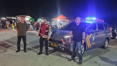 Polsek Labuhan Ruku Gelar Patroli Cegah Gangguan Kamtibmas di Beberapa Lokasi Strategis