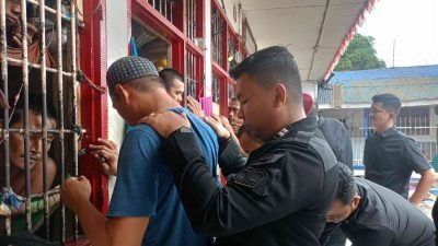 Lapas Kotapinang Gelar Razia Rutin, Tingkatkan Keamanan dan Ketertiban