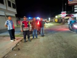 Polsek Medang Deras Gelar Patroli Malam untuk Antisipasi Kejahatan dan Premanisme