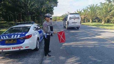 Polres Batubara Gelar Patroli di Jalinsum, Antisipasi Laka Lantas dan Kejahatan Jalanan