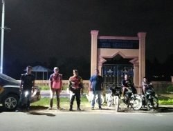 Polsek Medang Deras Gelar Patroli Malam, Antisipasi Kejahatan dan Gangguan Kamtibmas. 