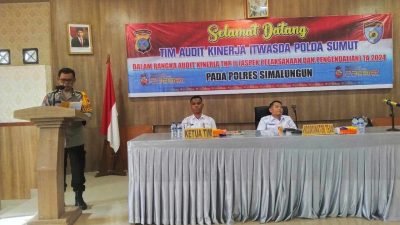 Polres Simalungun Terima Kunjungan Tim Audit Itwasda Polda Sumut untuk Audit Kinerja Tahap II