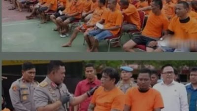 Dalam Tempo Satu Bulan,713 tersangka Narkoba Digulung Polda Sumut Dan Polres Jajaran