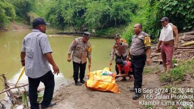 Penemuan Mayat Pria Tanpa Identitas di Bantaran Sungai Sei Belawan, Deli Serdang