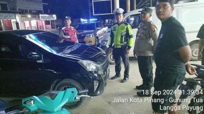 Polsek Sei Kanan Gelar Patroli KRYD untuk Jaga Keamanan di Wilayah Hajoran