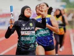 Nella Agustin Raih Emas Ketiga di PON XXI Aceh-Sumut Cabang Atletik