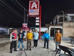 Patroli Malam Polsek Medang Deras Antisipasi Kejahatan, Geng Motor, dan Premanisme