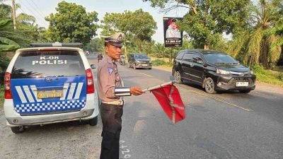 Polres Batubara Gelar Patroli Cegah Kecelakaan dan Kejahatan di Jalinsum