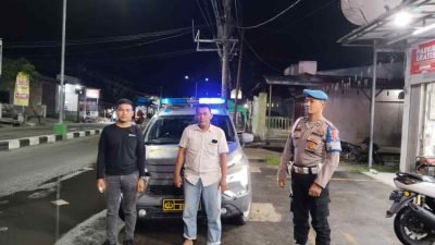 Polsek Labuhan Ruku Gelar Patroli Malam, Antisipasi Gangguan Kamtibmas di Beberapa Titik Rawan