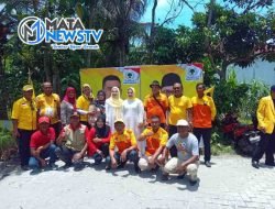 Golkar Hamparan Perak Gelar Bakti Sosial Pengobatan Gratis di Desa Klumpang Kebun