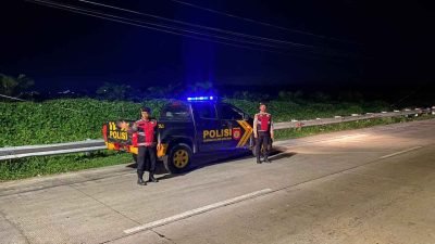 Polres Batu Bara Gelar Patroli Blue Light, Antisipasi 3C dan Kejahatan Jalanan