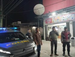 Patroli Polsek Labuhan Ruku Jaga Keamanan di Wilayah Hukum Batu Bara
