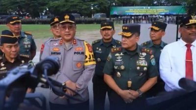 Kapolda Aceh Hadiri Apel Kesiapan Pengamanan Pilkada Serentak 2024