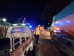 Polres Batu Bara Gelar Patroli Blue Light di Wilayah Rawan Kecelakaan dan Kemacetan