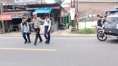 Polri Wujudkan Pelayanan Prima dengan Pengaturan Lalu Lintas Pagi di Batubara