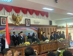 Lapas Rantauprapat Hadiri Rapat Paripurna Pelantikan 45 Anggota DPRD Labuhan Batu Periode 2024-2029