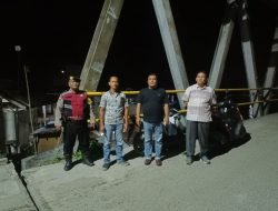 Polsek Medang Deras Laksanakan Patroli Malam Antisipasi Kejahatan dan Premanisme