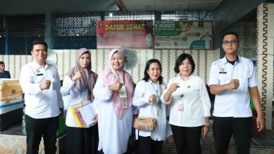 Evaluasi Laik Hygiene: Dinas Kesehatan Labuhanbatu Lakukan Pengawasan Sanitasi Jasa Boga di Lapas Rantauprapat