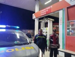 Personel Polsek Labuhan Ruku Gelar Patroli Malam, Amankan Wilayah Hukum dari Potensi Gangguan Kamtibmas