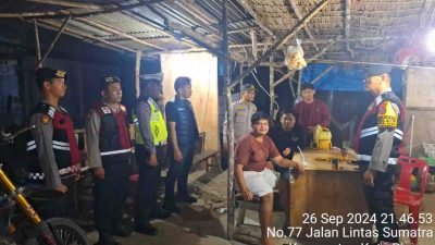 Polres Labuhanbatu Selatan Gelar KRYD, Antisipasi 3C, Balap Liar, dan Geng Motor