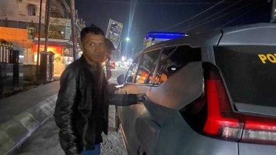 Personel Polsek Labuhan Ruku Gelar Patroli Malam, Pastikan Keamanan Wilayah