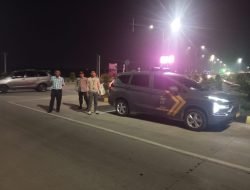 Patroli Malam Polsek Lima Puluh, Cegah 3C dan Tindak Kejahatan di Jalur Rawan