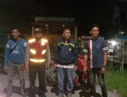 Polsek Medang Deras Gelar Patroli Malam, Antisipasi Kejahatan dan Premanisme
