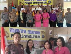 Polres Simalungun Gelar Sidang BP4R: Polri Wujudkan Dukungan Bagi Kehidupan Keluarga Personel