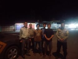 Patroli Malam Polsek Lima Puluh, Amankan Wilayah dari Potensi Kejahatan