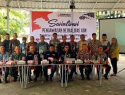 Sosialisasi Netralitas ASN, TNI, Polri, dan Pemerintah Desa pada Pilkada 2024 di Kecamatan Datuk Lima Puluh