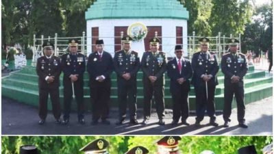 Sinergitas TNI-Polri: Kapolres Simalungun Hadiri Ziarah Nasional HUT Ke-79 TNI
