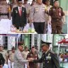 Sinergitas TNI-Polri, Kapolres Simalungun Hadiri Upacara HUT ke-79 TNI di Kodim 0207/Simalungun