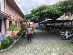 Polsek Lima Puluh Laksanakan Pengamanan Ibadah Minggu di Gereja HKBP Lima Puluh Kota