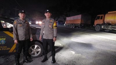 Polsek Lima Puluh Gelar Patroli Malam, Cegah 3C dan Kejahatan di Wilayah Hukum
